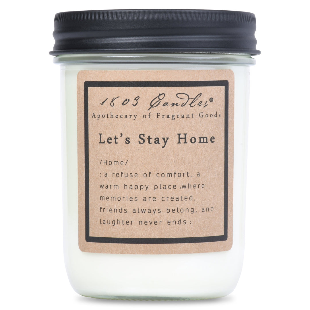 Let's Stay Home Soy Candle