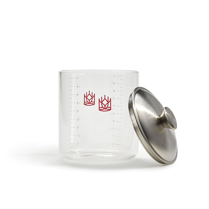 King Arthur Baking Co Baking Glass Sourdough Crock