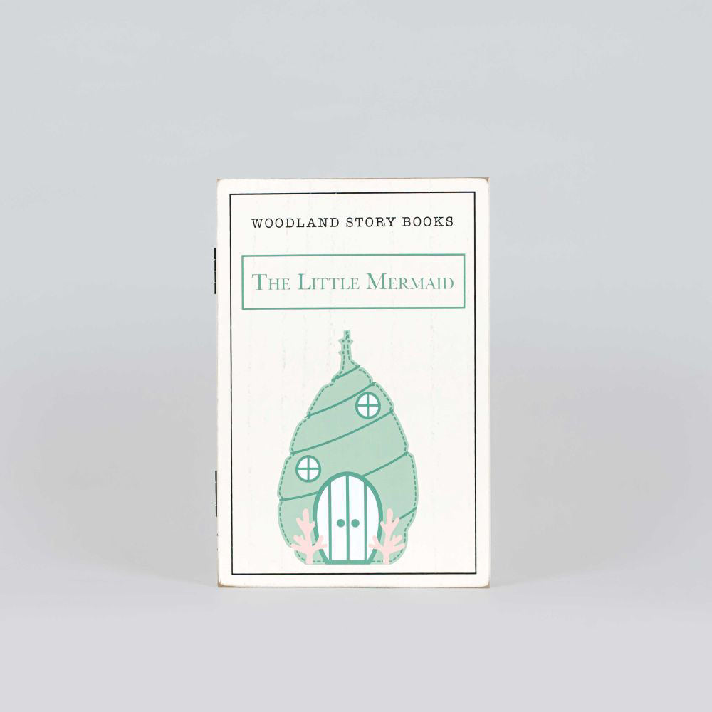 Little Mermaid Wood Storybook