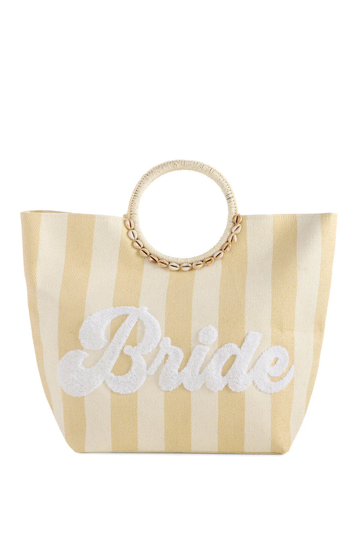 Stripe Bride Tote