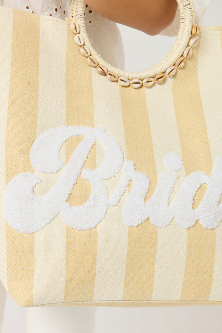 Stripe Bride Tote