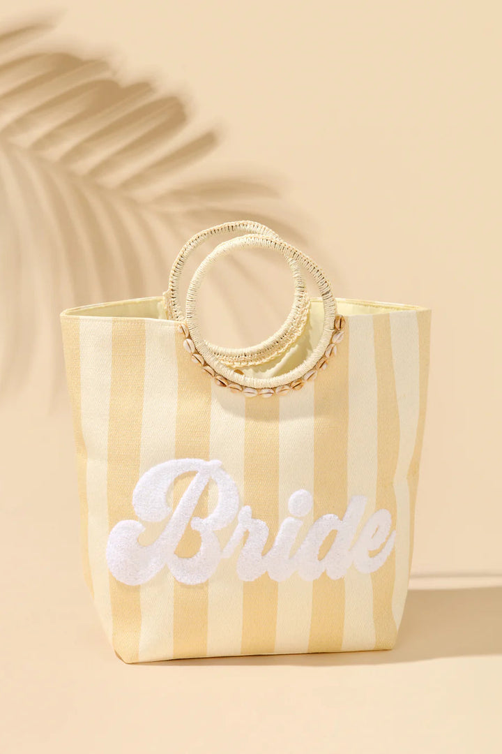 Stripe Bride Tote