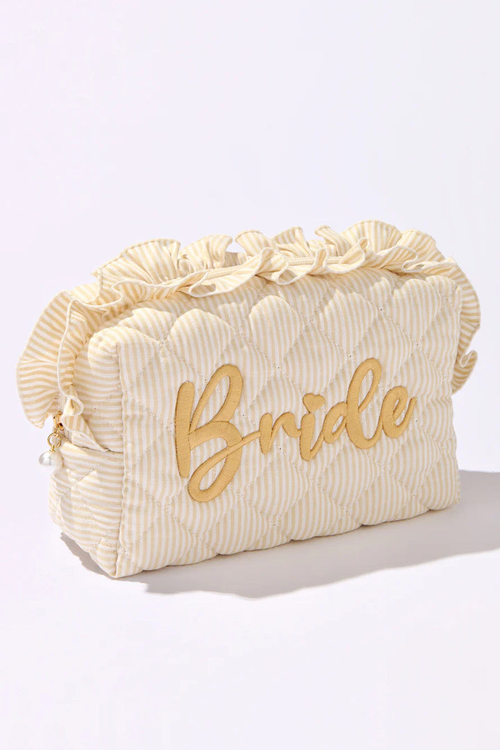 Ruffle Bride Pouch