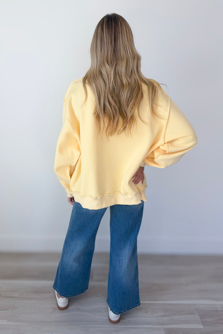 Dilly Dally Lolly Gag Reversible Sweatshirt