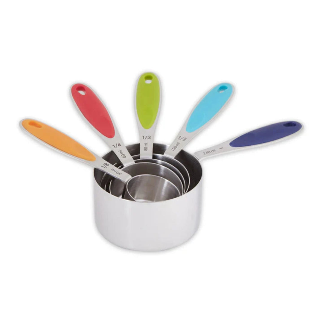 Colored Handle Measuring Cup Set