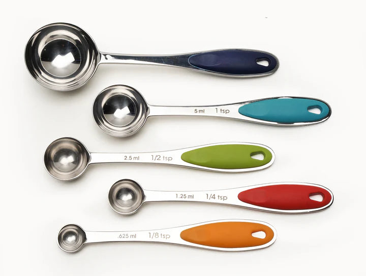 Colored Handle Measuring Spoon Set