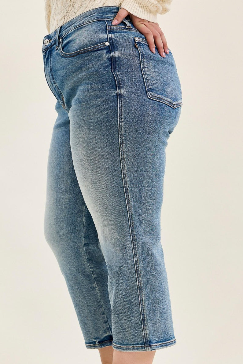 Judy Blue Claudia Wide Leg Curvy
