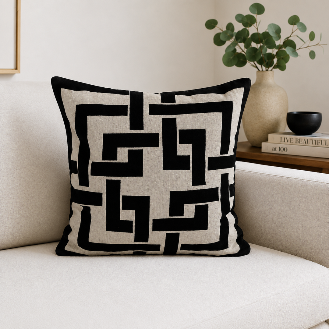 Urban Grid Pillow
