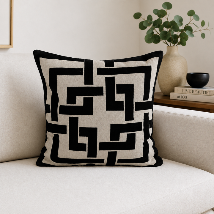 Urban Grid Pillow