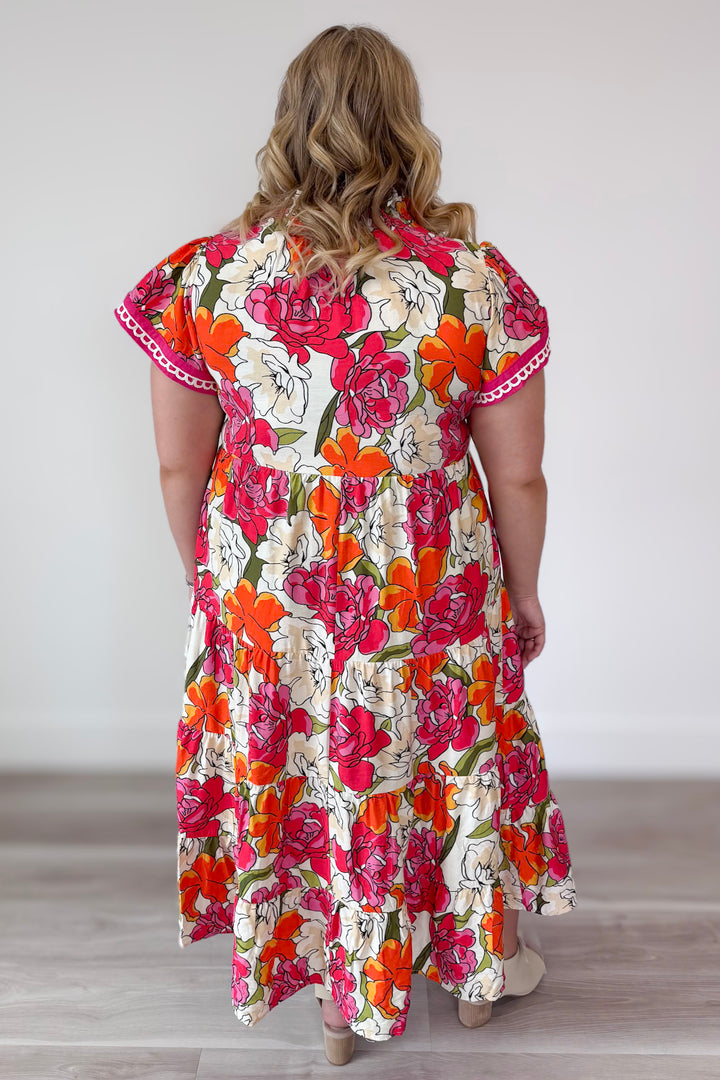 Fields Of Flowers Dress Curvy