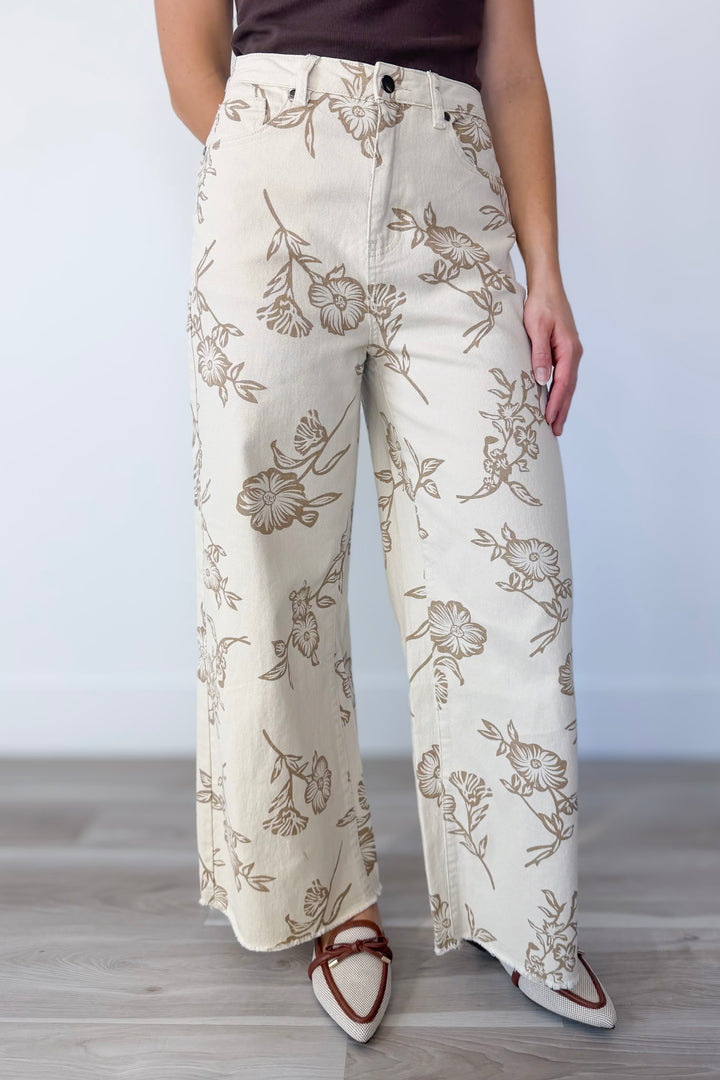 Fresh Cut Flowers Pant