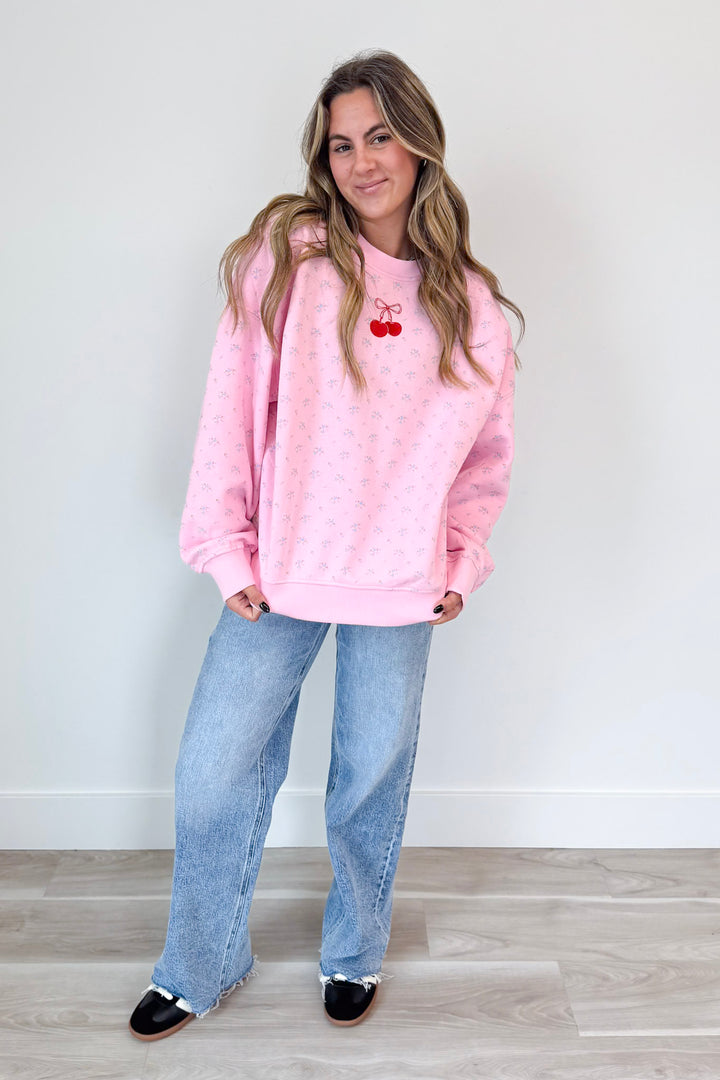 Cherry Nice Day Sweatshirt