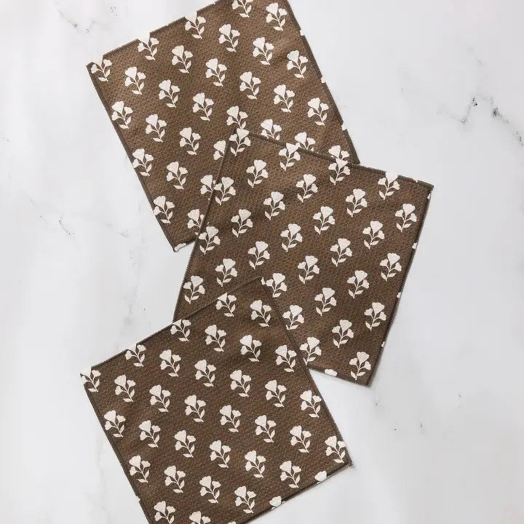 Geometry Bloom For Mom Dishcloth Set