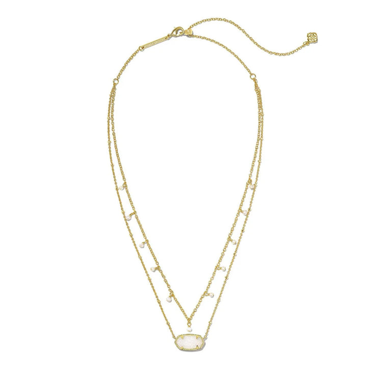 Kendra Scott Elisa Pearl Multi Strand Necklace