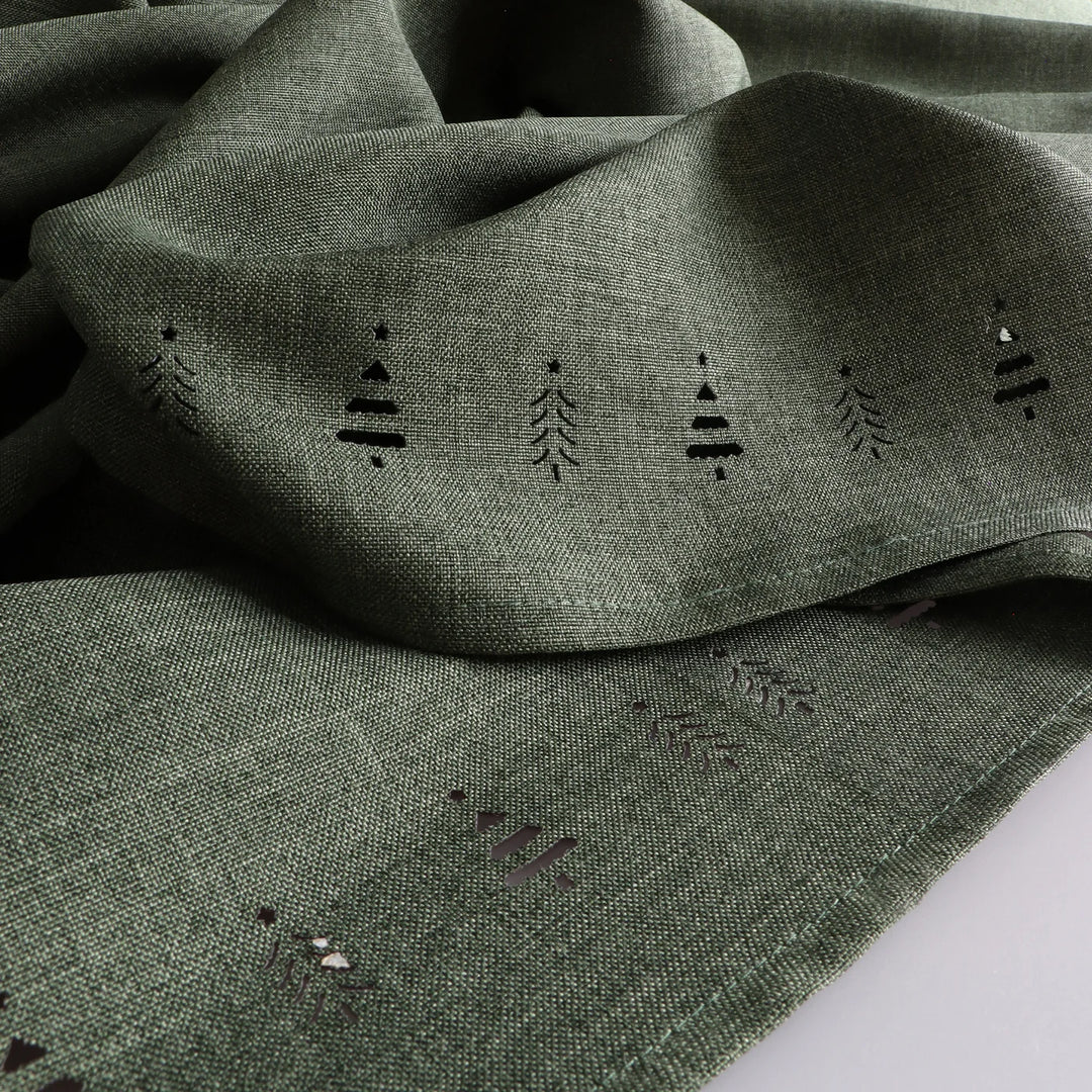 Hemstitch Tree Napkin