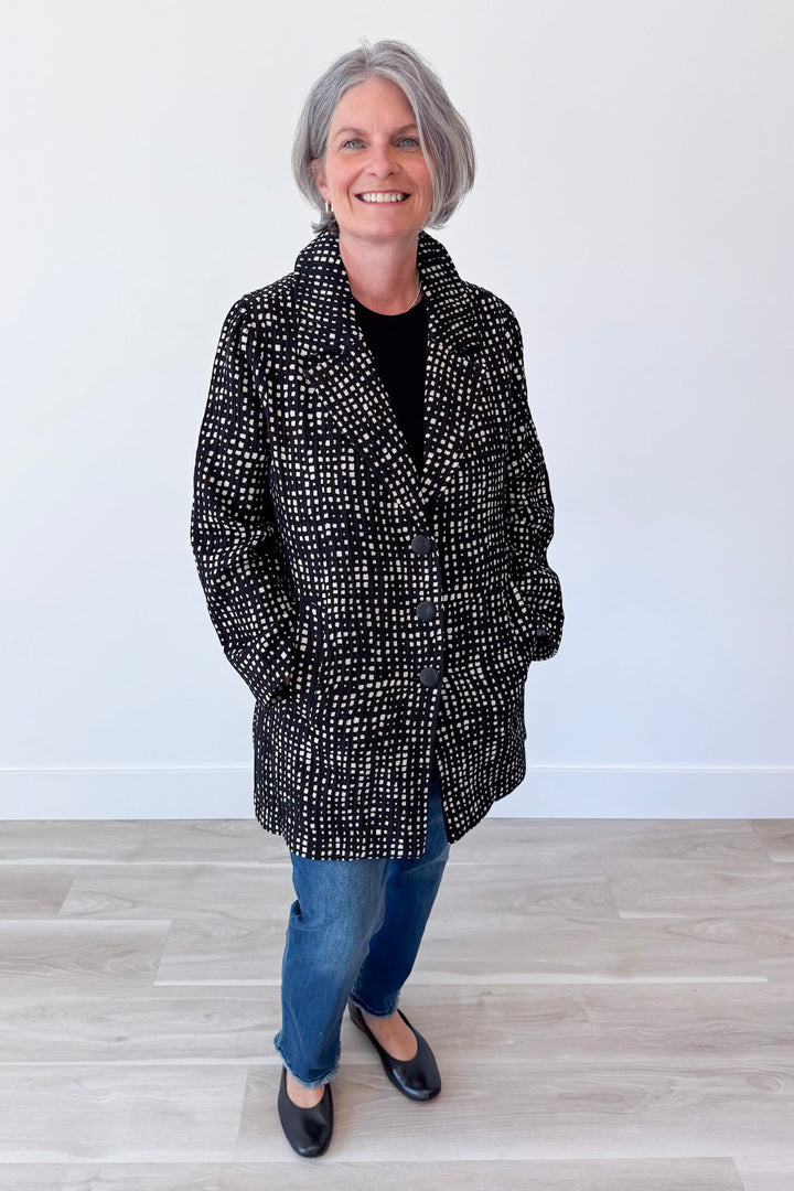 Autumn Check Coat