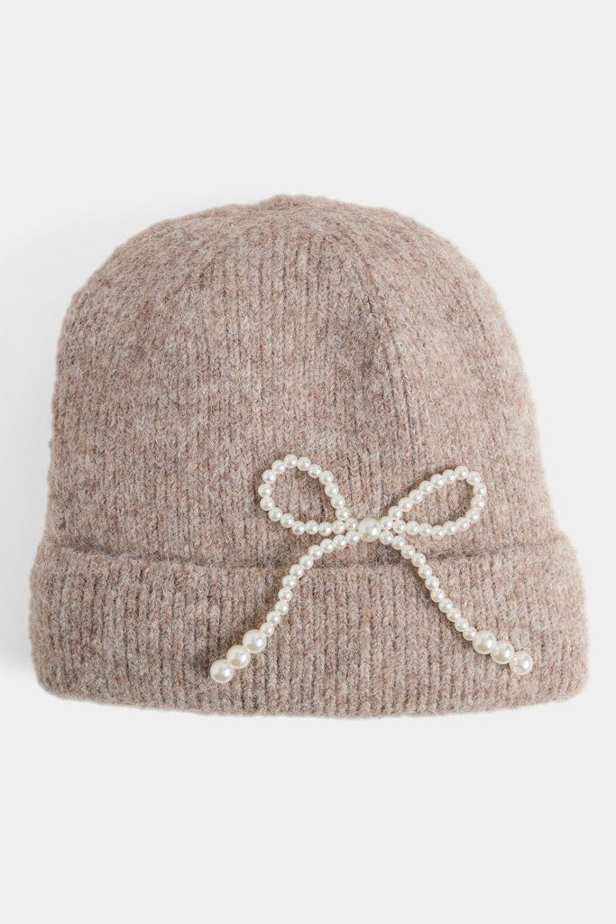 Pearl Bow Hat