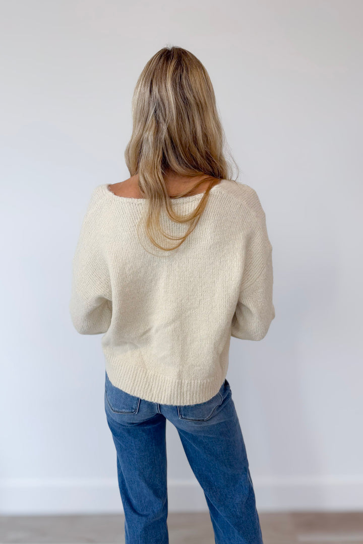 Candy Cane Wishes Sweater