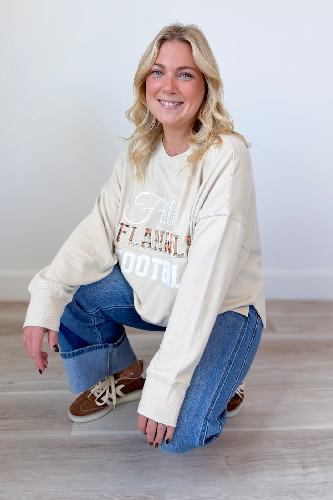 Fall, Flannels, Football Sweatshirt