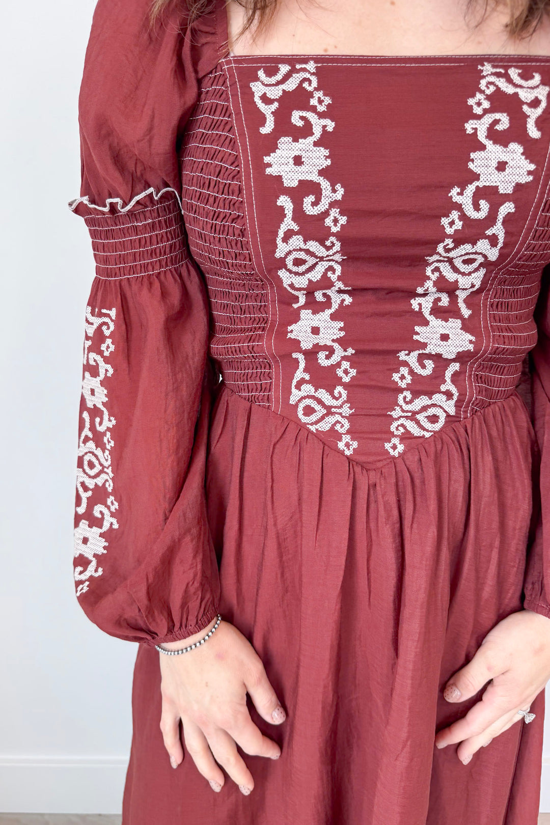 Gather Around Dress