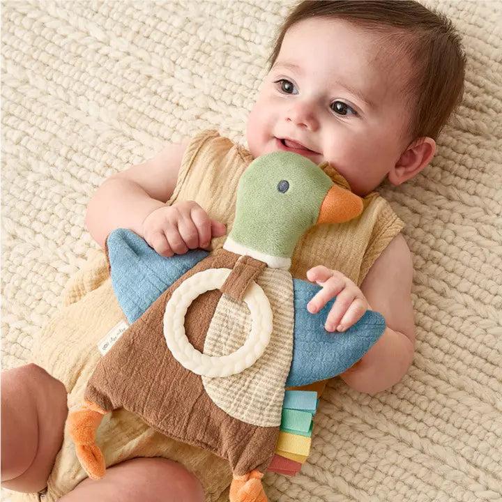 Mallard Duck Bitzy Crinkle Toy