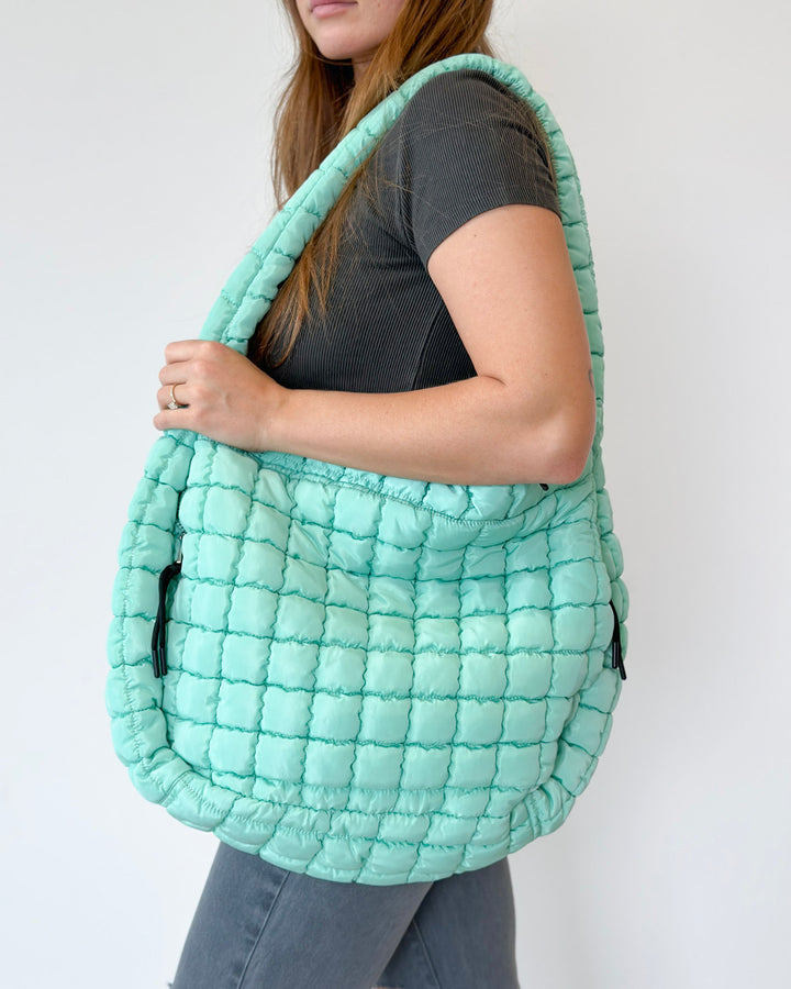 Oversized Quilted Bag