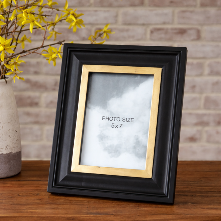Black Wood Photo Frame