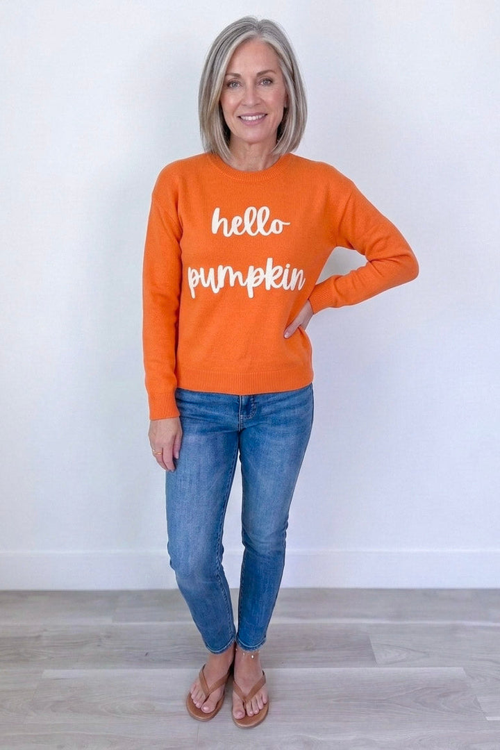 Hello Pumpkin Sweater