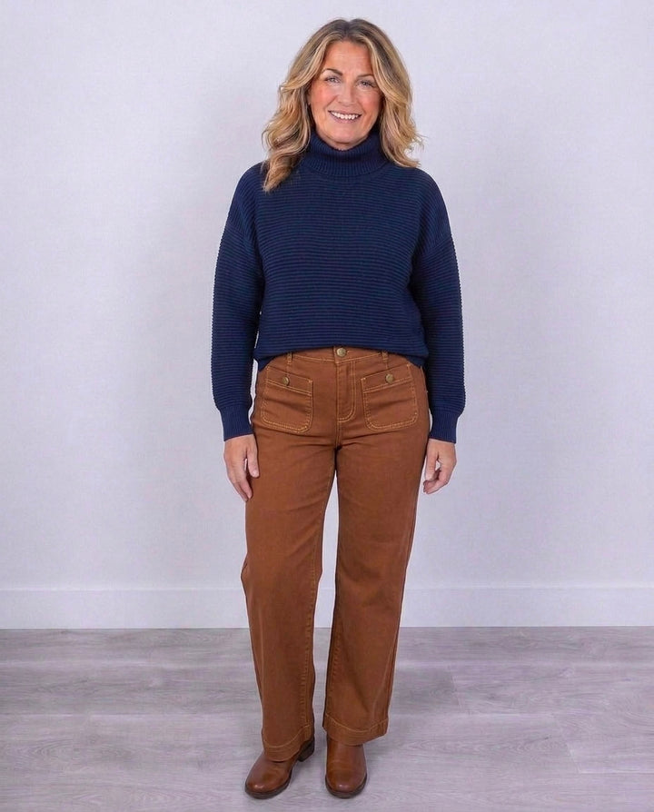 Sophia Straight Ankle Denim