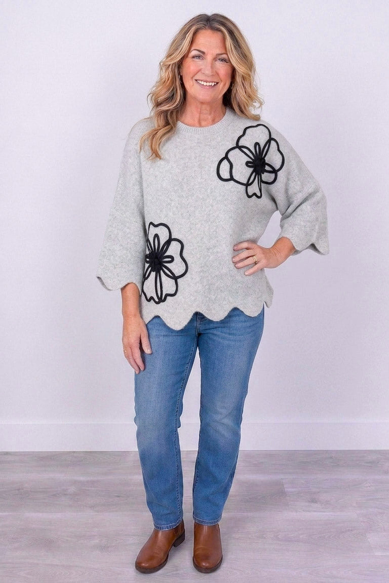 Flower Power Sweater