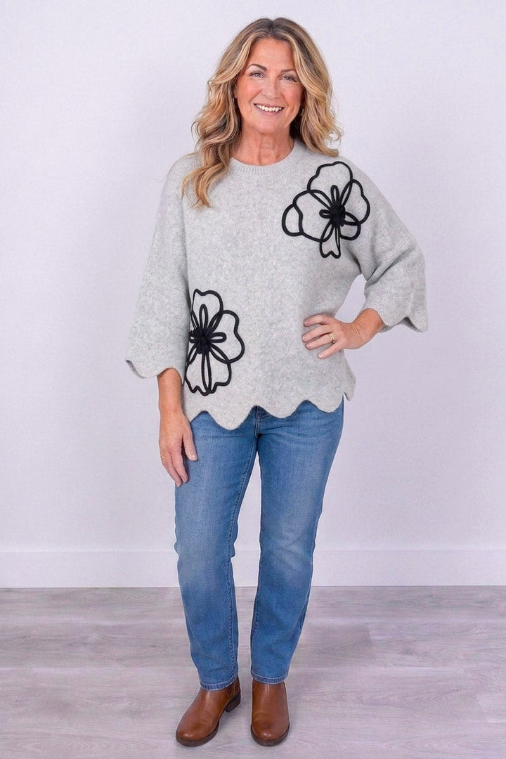 Flower Power Sweater