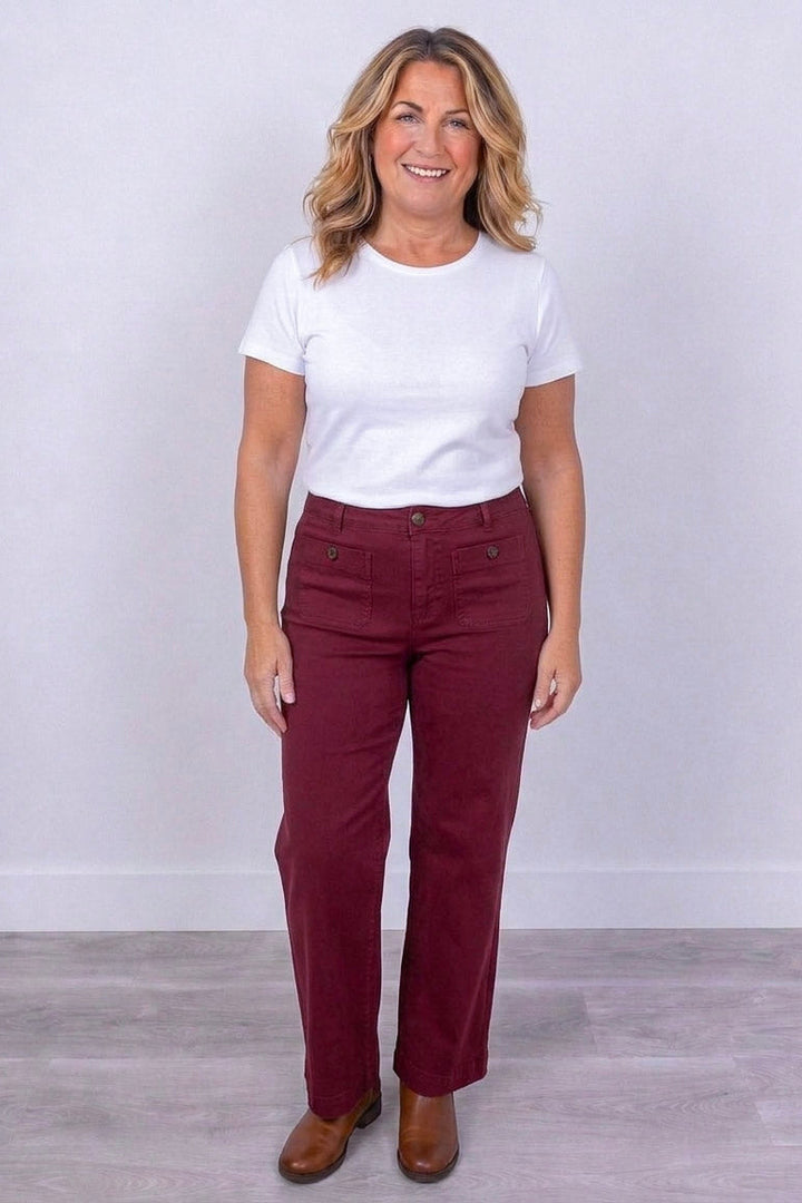 Sophia Straight Ankle Denim