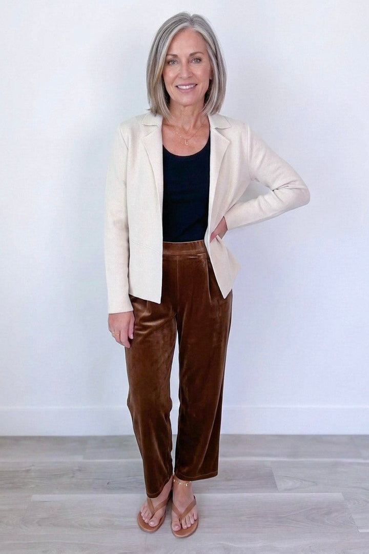 Roslyn Velour Pant