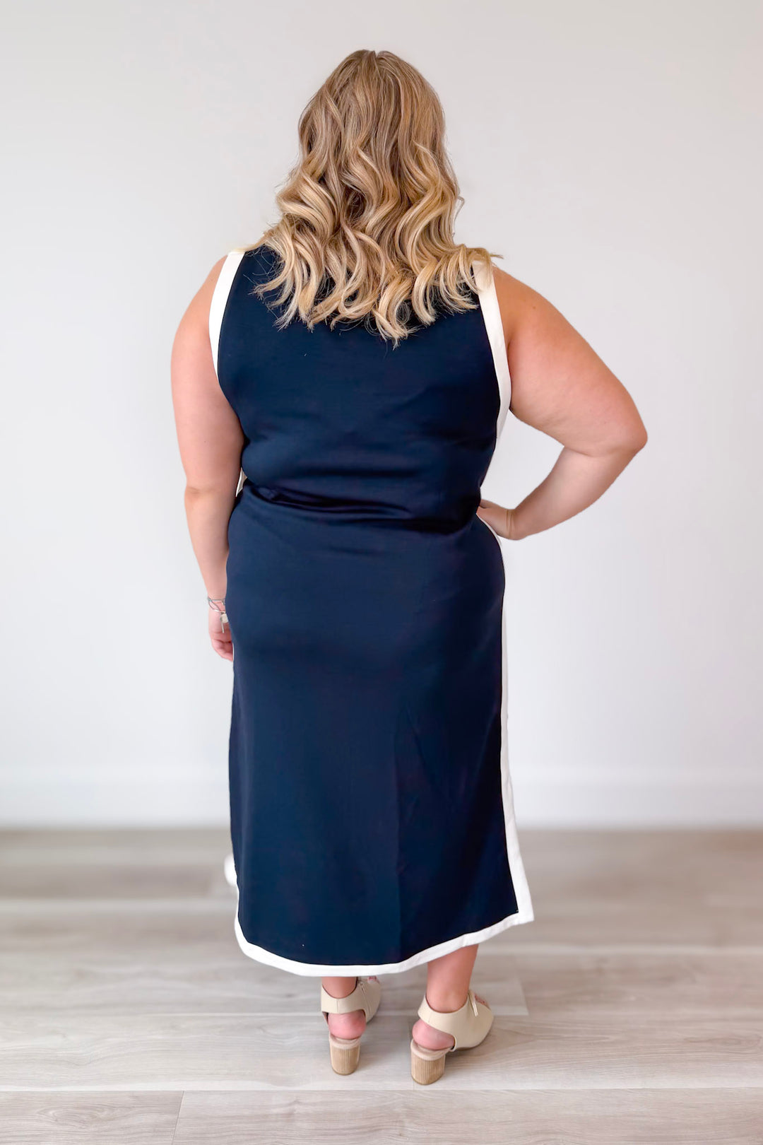 Sleeveless Midi Dress