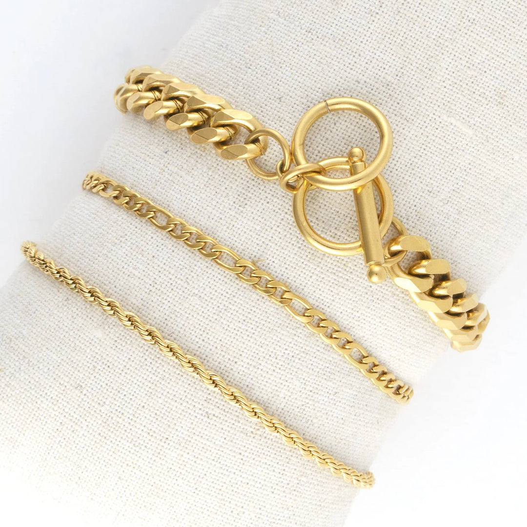 Chunk Bracelet Set