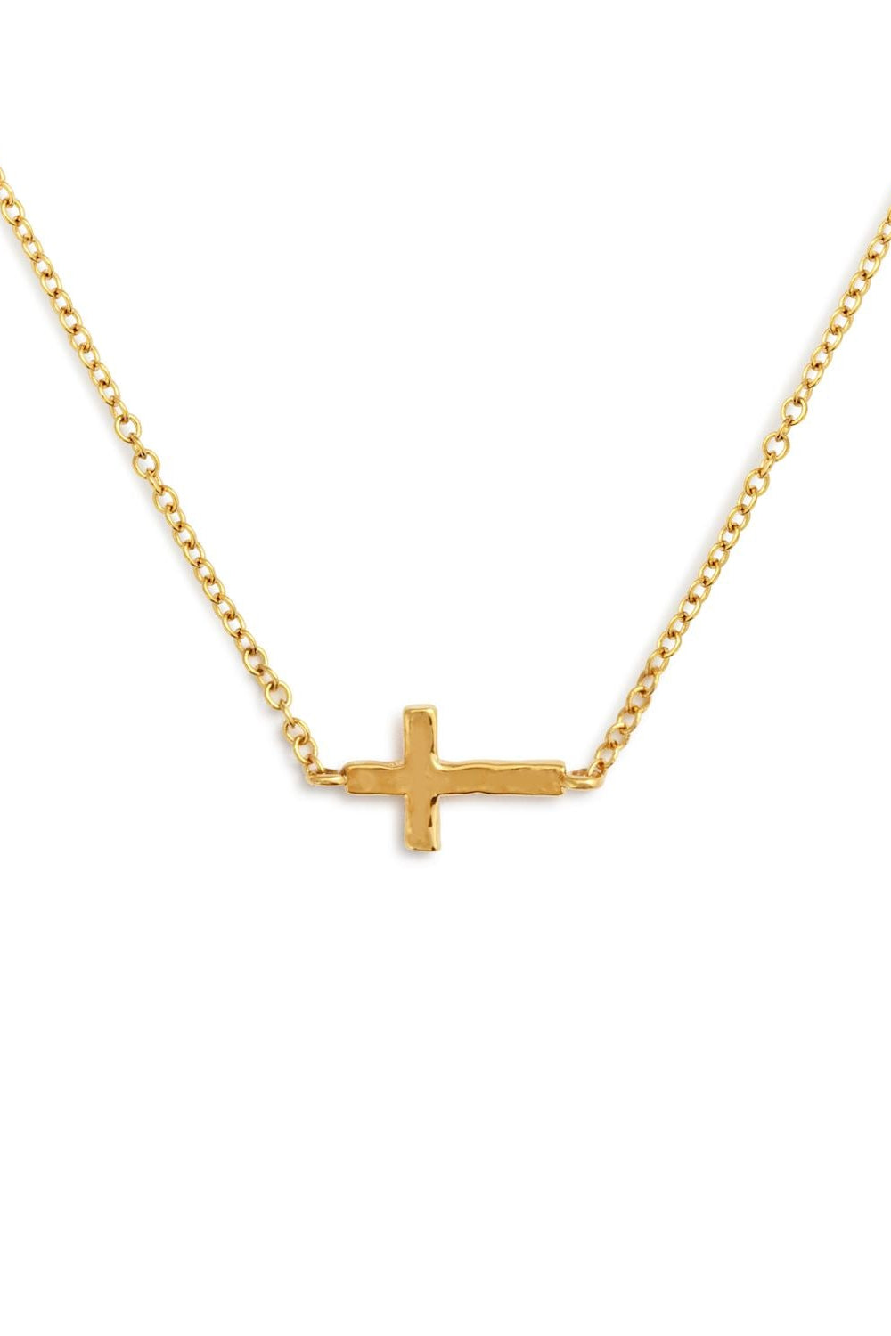 Gold Cross Necklace