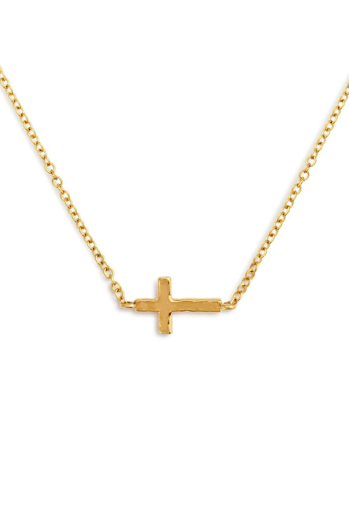 Gold Cross Necklace