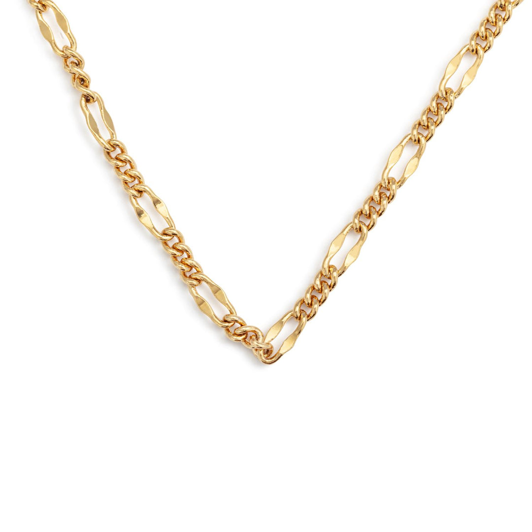 Gold Figaro Chain Necklace