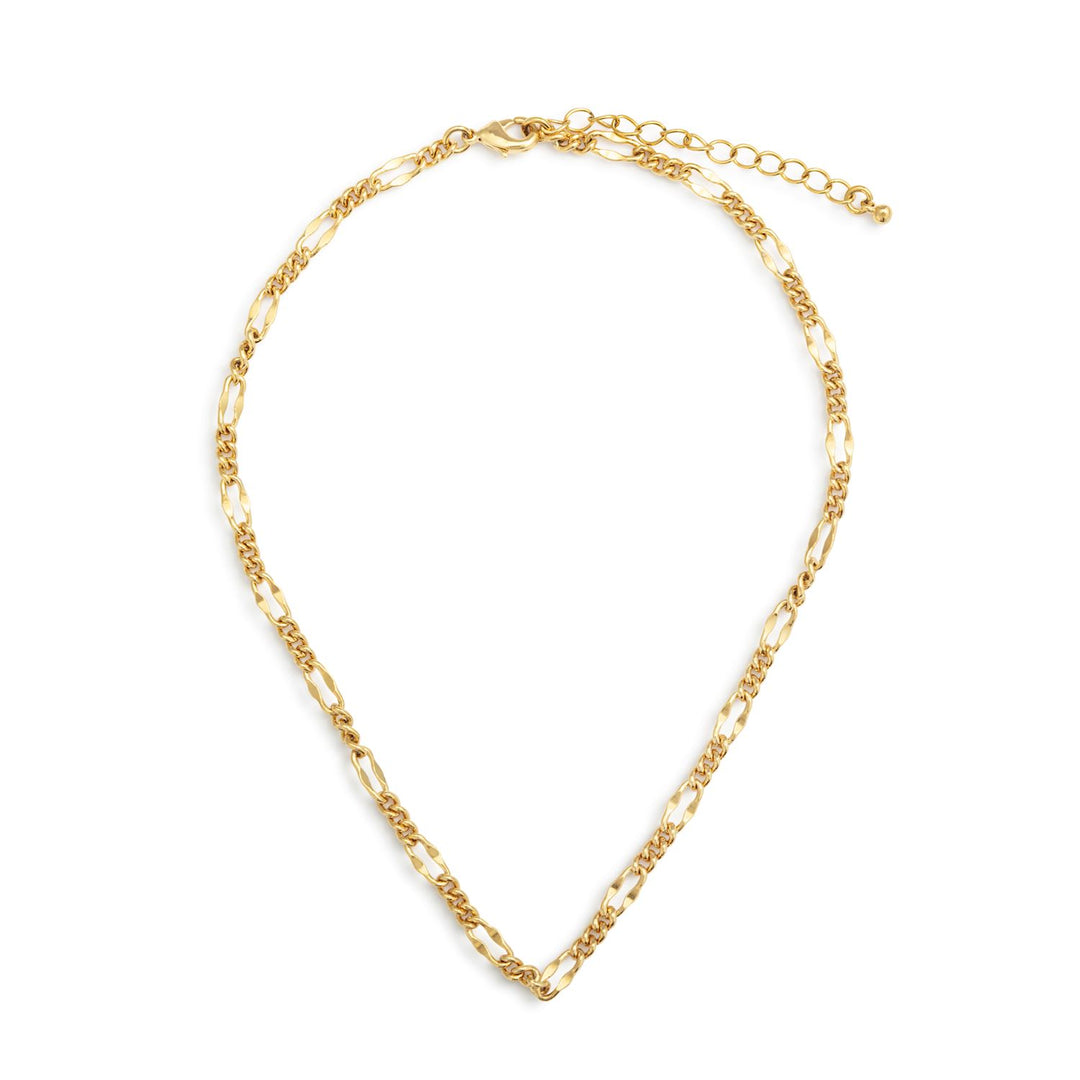 Gold Figaro Chain Necklace