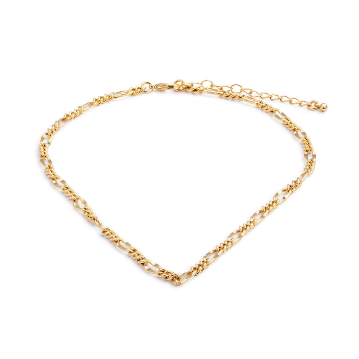 Gold Figaro Chain Necklace