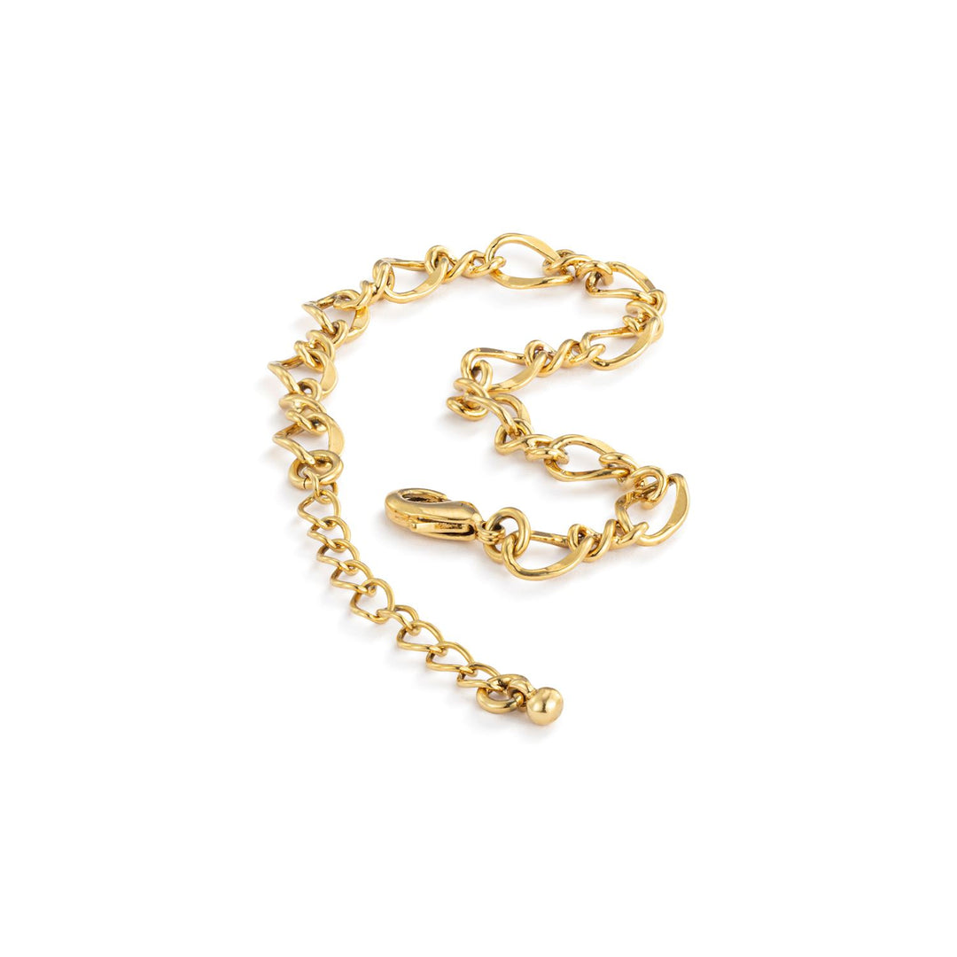 Gold Twisted Chain Bracelet