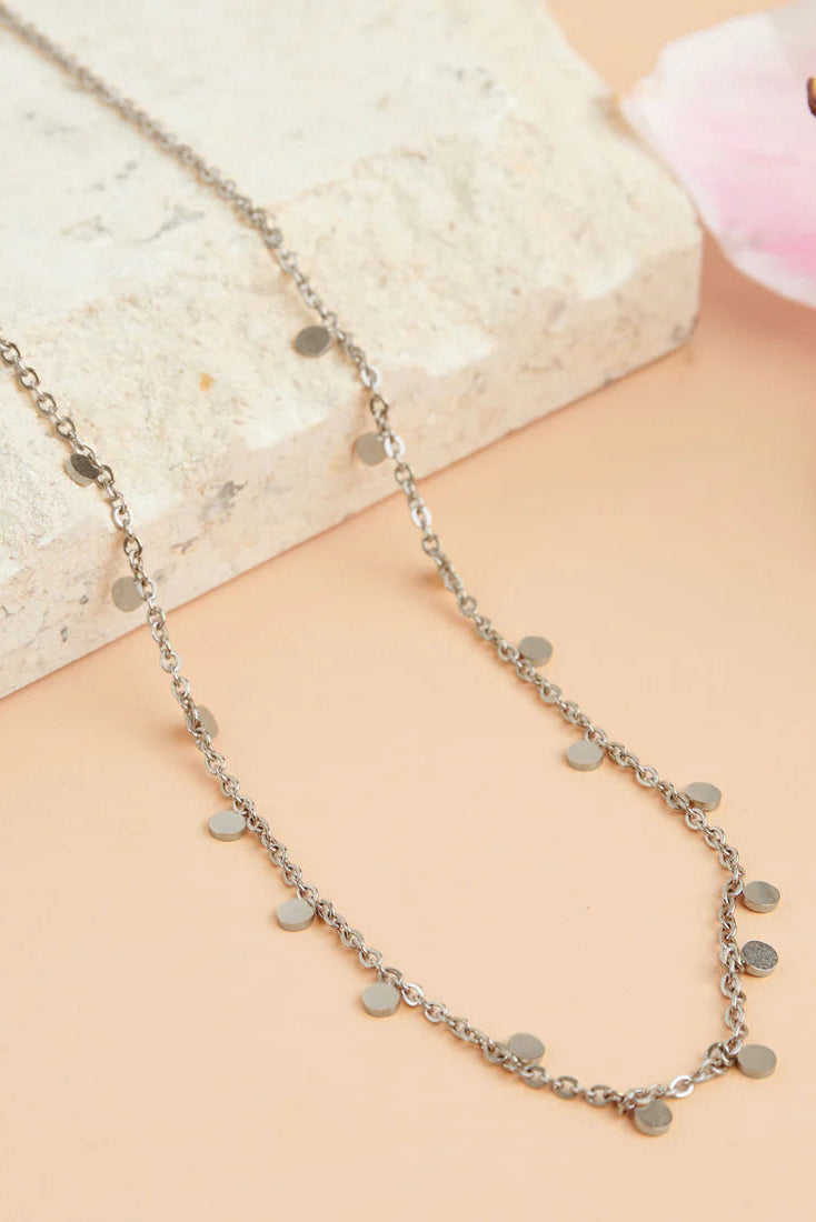 Narelle Waterproof Disc Chain Necklace