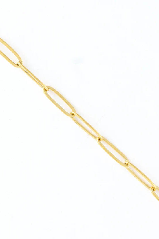 Narelle Waterproof Paperclip Chain Necklace