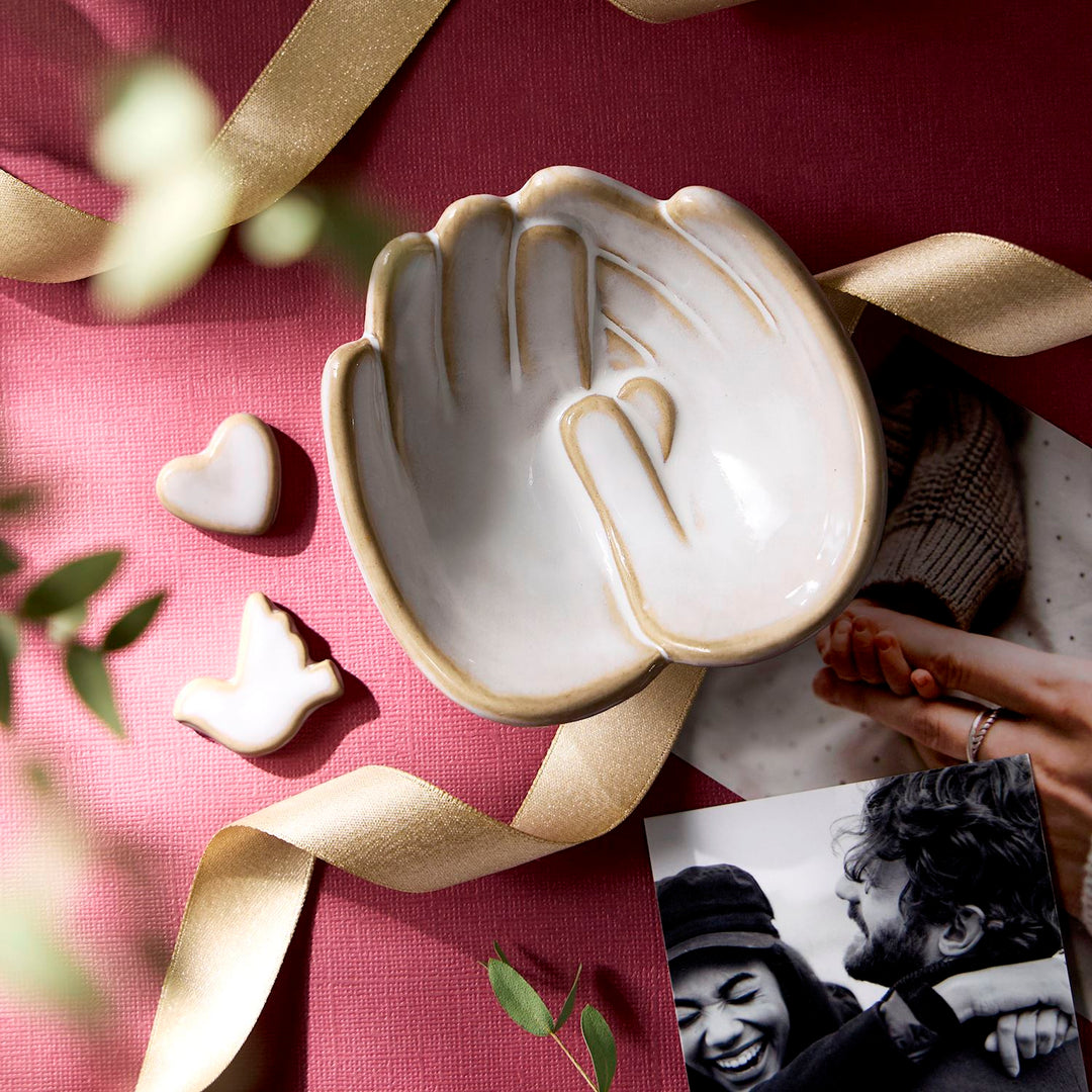 Hand in Hand Trinket Dish