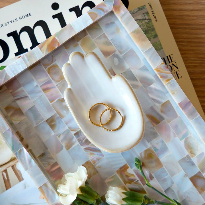Hand in Hand Trinket Dish