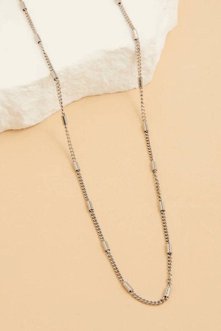 Narelle Waterproof Bar Satellite Chain Necklace