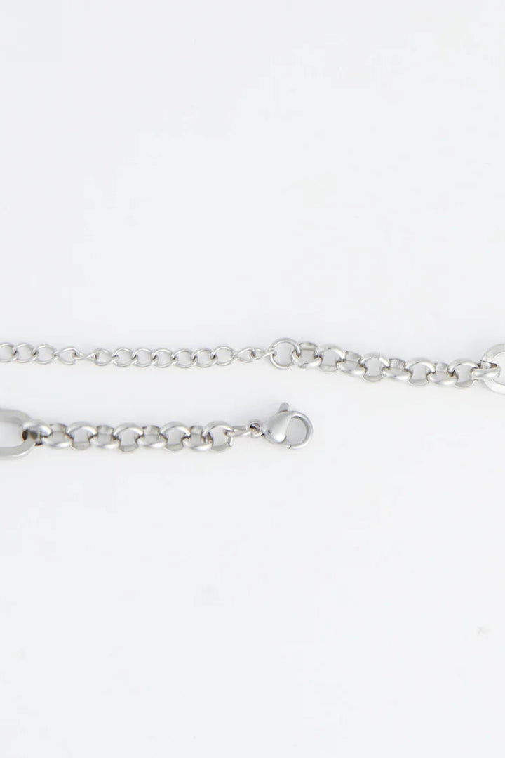 Narelle Waterproof Rolo Link Bar Station Necklace