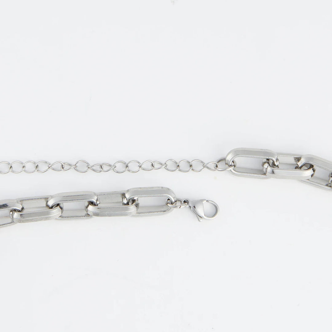 Narelle Waterproof Chunky Rectangle Link Chain Necklace