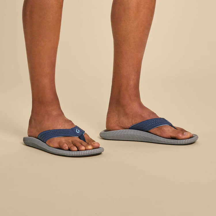 Olukai Ulele Blue Deapth Men's Flip Flop