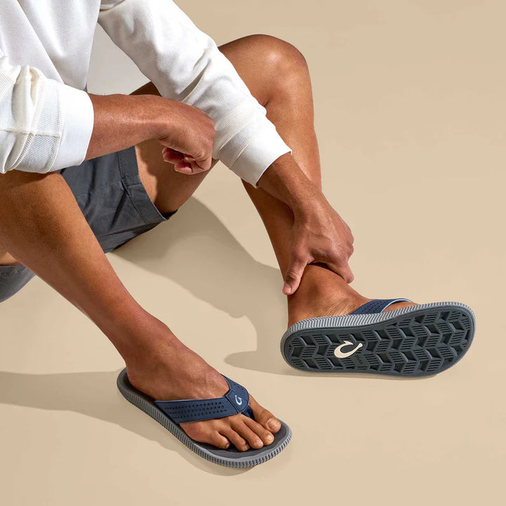 Olukai Ulele Blue Deapth Men's Flip Flop